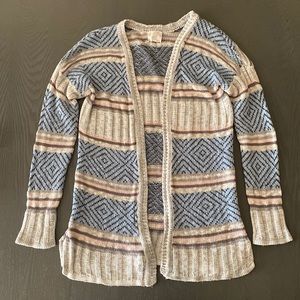 Colorful knit Cardigan Seater